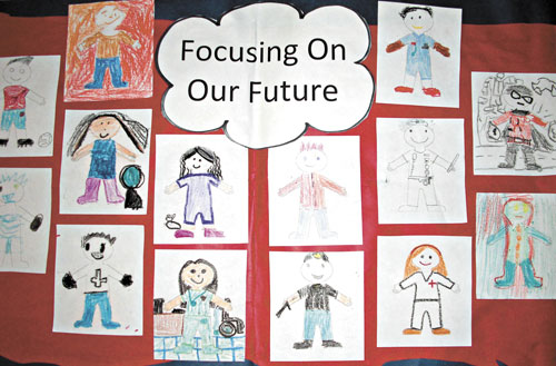 kids art banner
